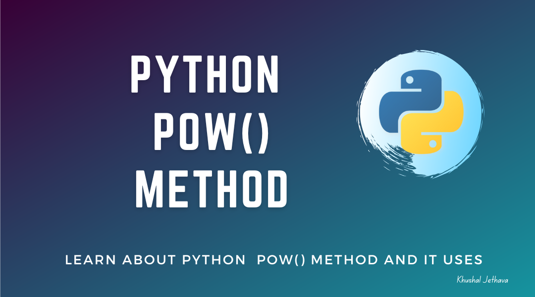Python pow()